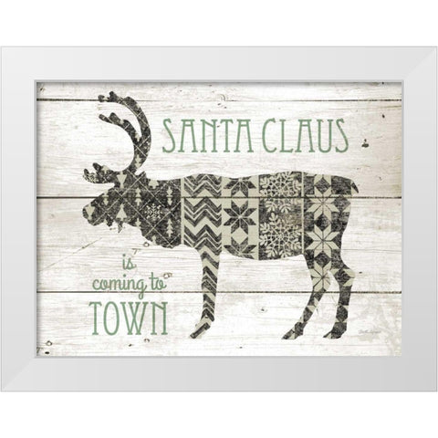 Nordic Holiday IV Neutral White Modern Wood Framed Art Print by Grove, Beth