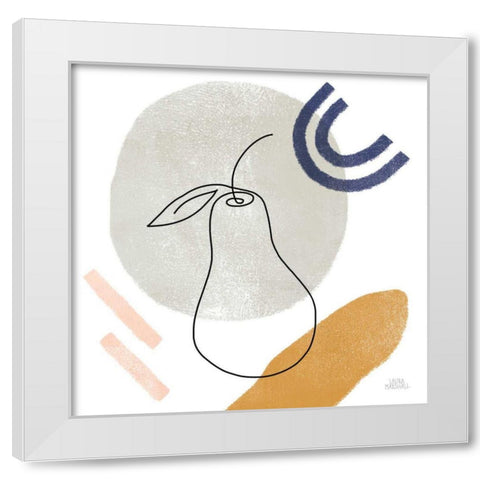 Kitchen Table III White Modern Wood Framed Art Print by Marshall, Laura