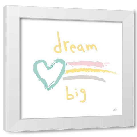 Rainbow Dream III White Modern Wood Framed Art Print by Averinos, Melissa