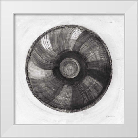 Woven Beauty II BW White Modern Wood Framed Art Print by Hristova, Albena