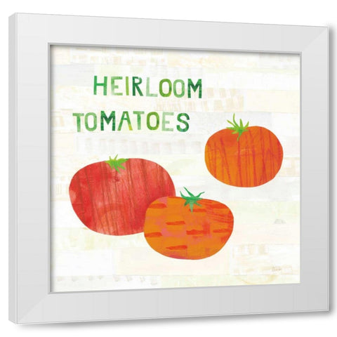 Kitchen Garden II v2 White Modern Wood Framed Art Print by Averinos, Melissa