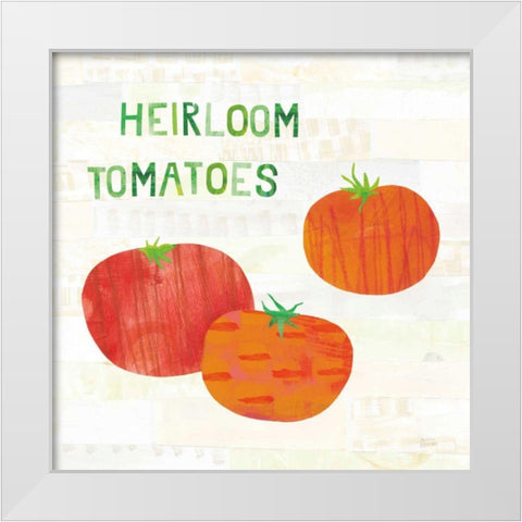 Kitchen Garden II v2 White Modern Wood Framed Art Print by Averinos, Melissa