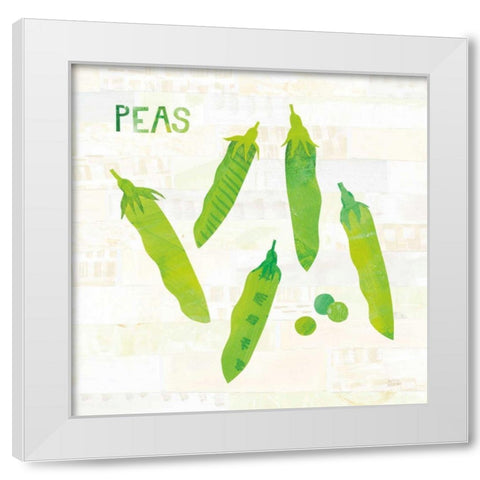 Kitchen Garden III v2 White Modern Wood Framed Art Print by Averinos, Melissa