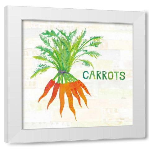 Kitchen Garden IV v2 White Modern Wood Framed Art Print by Averinos, Melissa
