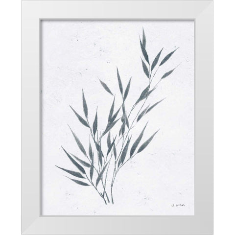 Soft Summer Sketches III Blue White Modern Wood Framed Art Print by Wiens, James