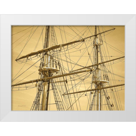 Crows Nest White Modern Wood Framed Art Print by Goldstein, Ed