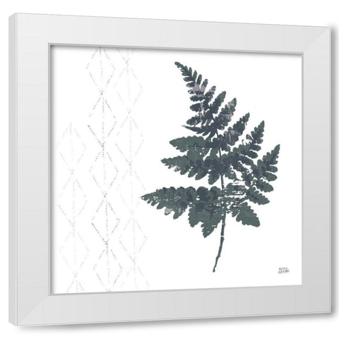 Nordic Fern II White Modern Wood Framed Art Print by Averinos, Melissa