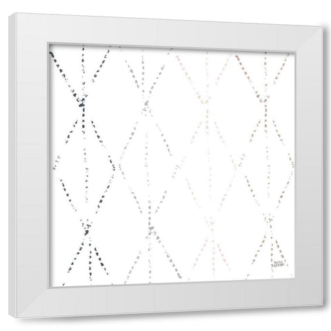 Nordic Geo I White Modern Wood Framed Art Print by Averinos, Melissa