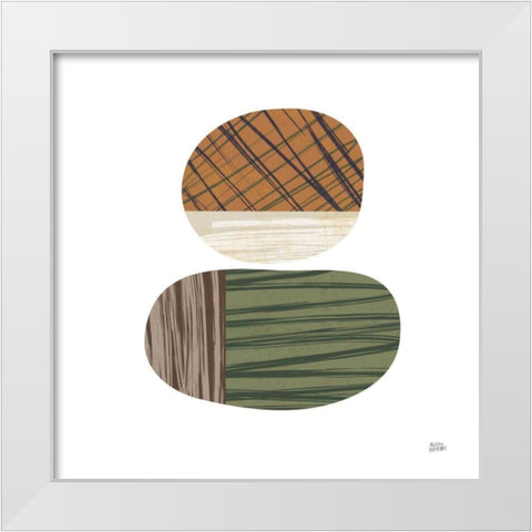 In Good Company II White Modern Wood Framed Art Print by Averinos, Melissa