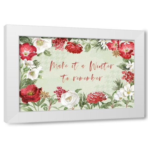 Rustic Season I White Modern Wood Framed Art Print by Grove, Beth