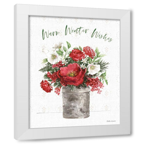 Rustic Season IV White Modern Wood Framed Art Print by Grove, Beth