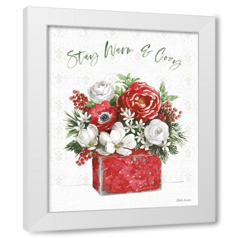 Rustic Season V White Modern Wood Framed Art Print by Grove, Beth