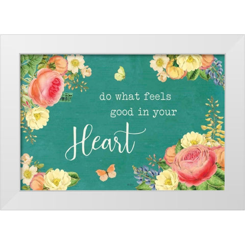 Garden District I White Modern Wood Framed Art Print by Pertiet, Katie