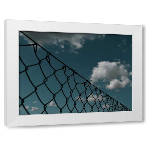 Urban Scene VI White Modern Wood Framed Art Print by Eichman, Andre