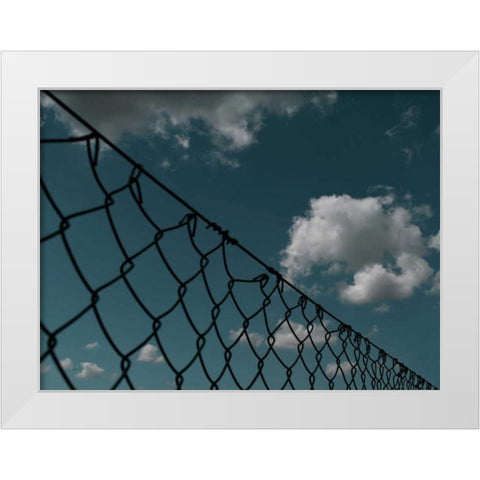 Urban Scene VI White Modern Wood Framed Art Print by Eichman, Andre