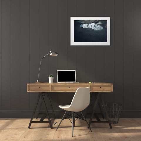 Urban Scene VII White Modern Wood Framed Art Print by Eichman, Andre