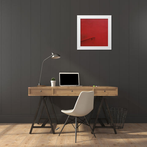 Urban Scene VIII White Modern Wood Framed Art Print by Eichman, Andre