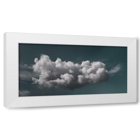 Clouds I White Modern Wood Framed Art Print by Eichman, Andre