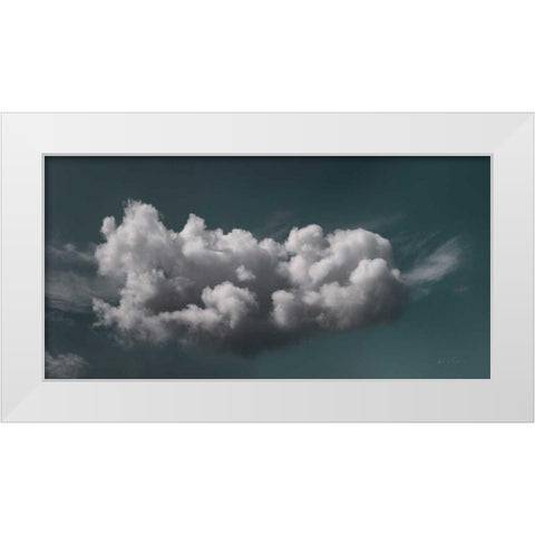 Clouds I White Modern Wood Framed Art Print by Eichman, Andre