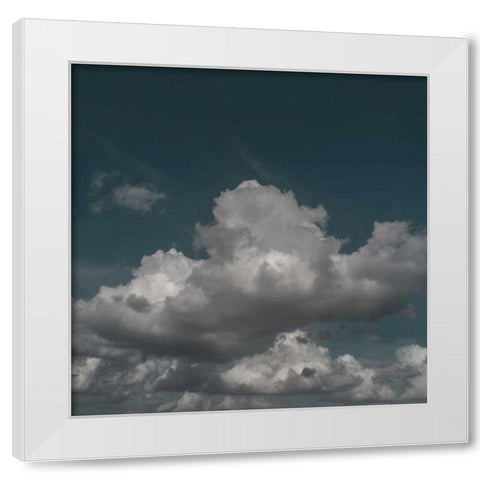 Clouds V White Modern Wood Framed Art Print by Eichman, Andre