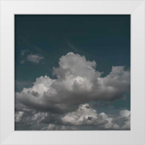 Clouds V White Modern Wood Framed Art Print by Eichman, Andre