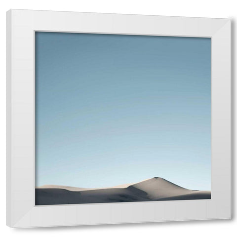 Sand Dunes IV White Modern Wood Framed Art Print by Eichman, Andre