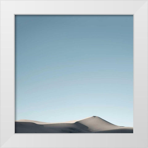 Sand Dunes IV White Modern Wood Framed Art Print by Eichman, Andre