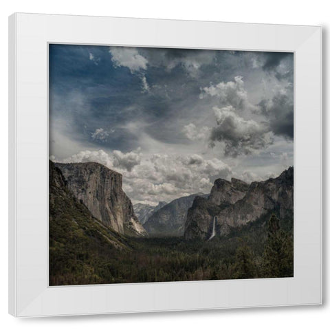 Scenic Landscape I White Modern Wood Framed Art Print by Eichman, Andre