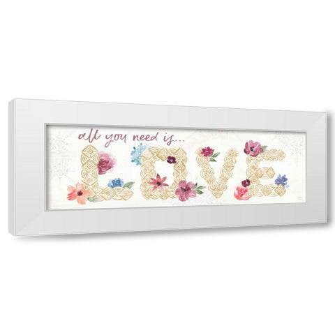 Naturally Inspired IV White Modern Wood Framed Art Print by June, Dina