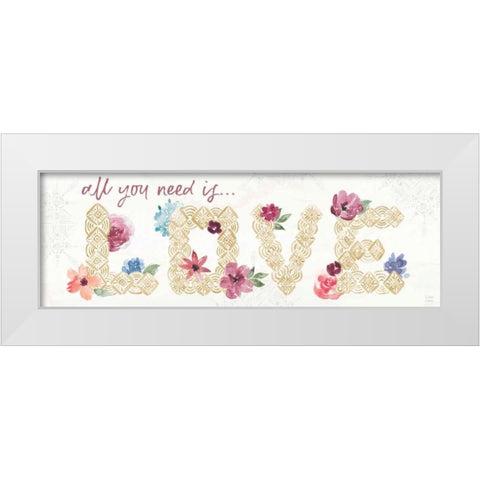 Naturally Inspired IV White Modern Wood Framed Art Print by June, Dina