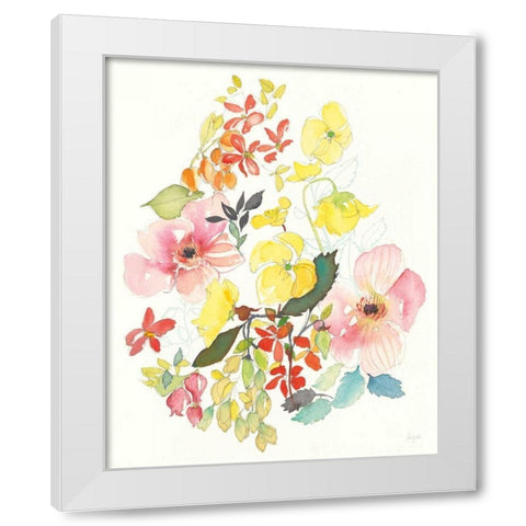 Citrus Summer VI White Modern Wood Framed Art Print by Rice, Kristy