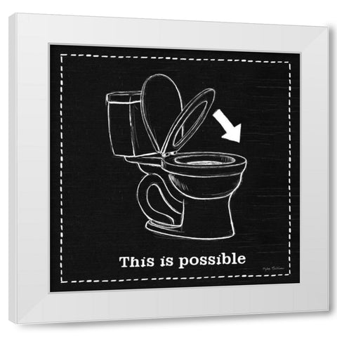 Home Improvement VI Black White Modern Wood Framed Art Print by Sullivan, Myles