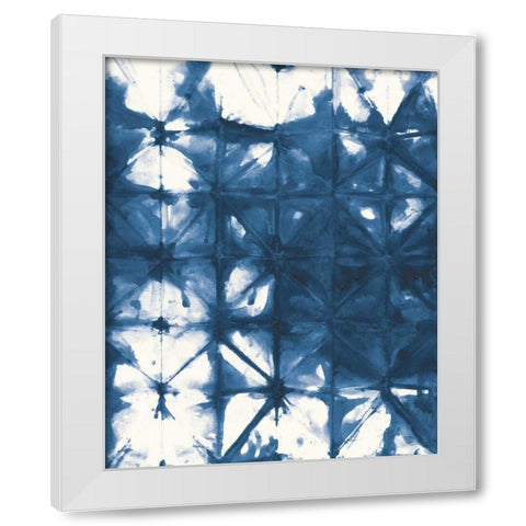 Kanari IV Crop Navy White Modern Wood Framed Art Print by Averinos, Melissa