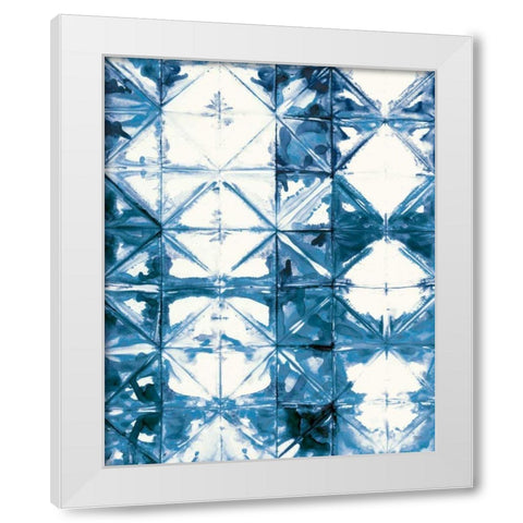 Kanari VI Crop Navy White Modern Wood Framed Art Print by Averinos, Melissa