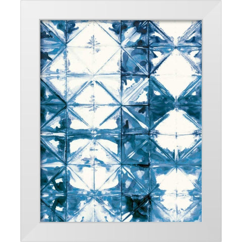 Kanari VI Crop Navy White Modern Wood Framed Art Print by Averinos, Melissa