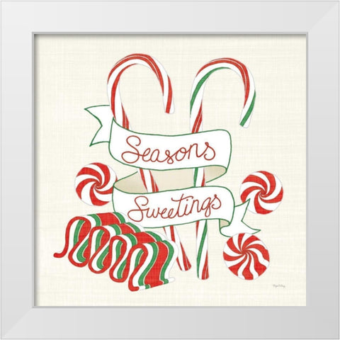Seasons Sweetings I v2 White Modern Wood Framed Art Print by DeNeige, Elyse