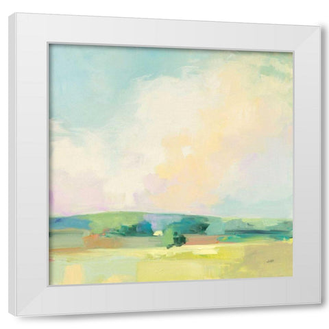 Summer Sky II White Modern Wood Framed Art Print by Purinton, Julia