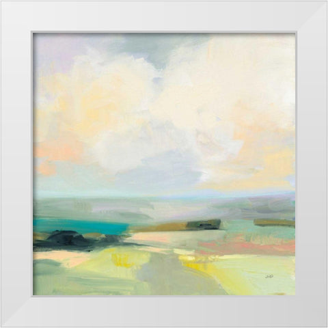 Summer Sky III White Modern Wood Framed Art Print by Purinton, Julia