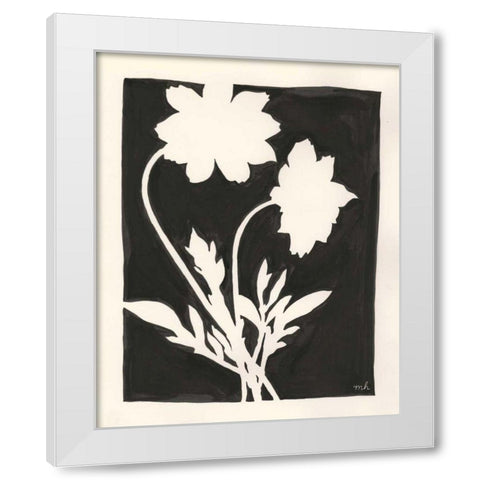 Joyful Spring I Black White Modern Wood Framed Art Print by Hershey, Moira