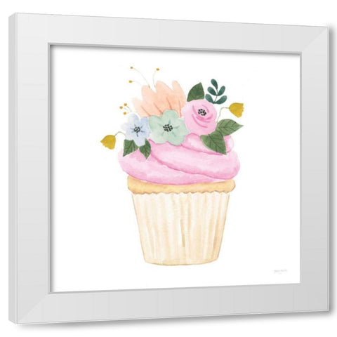 Lets Chase Rainbows XXI White Modern Wood Framed Art Print by Jackson, Jenaya