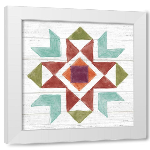 Flower Fest VII White Modern Wood Framed Art Print by Urban, Mary