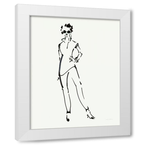 About Town I MB White Modern Wood Framed Art Print by Tillmon, Avery