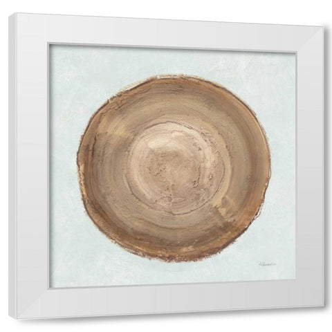 Through The Years II Blue White Modern Wood Framed Art Print by Hristova, Albena