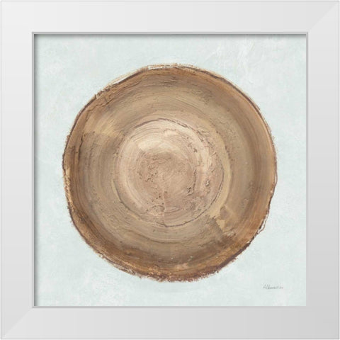 Through The Years II Blue White Modern Wood Framed Art Print by Hristova, Albena