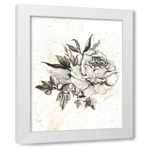 Elegance II MB White Modern Wood Framed Art Print by Rice, Kristy