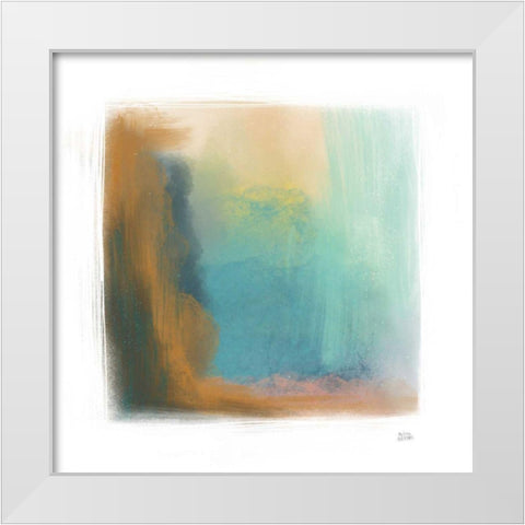 Soft Abstract I White Modern Wood Framed Art Print by Averinos, Melissa