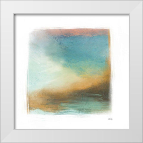Soft Abstract II White Modern Wood Framed Art Print by Averinos, Melissa