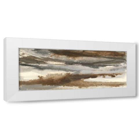 Imagine I White Modern Wood Framed Art Print by Paschke, Chris