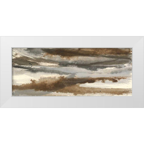 Imagine I White Modern Wood Framed Art Print by Paschke, Chris