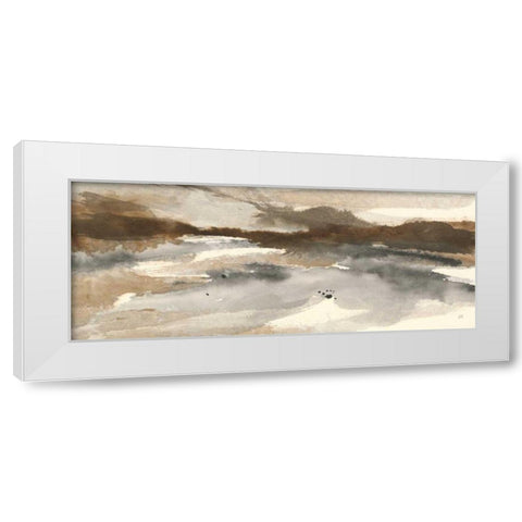 Imagine II White Modern Wood Framed Art Print by Paschke, Chris